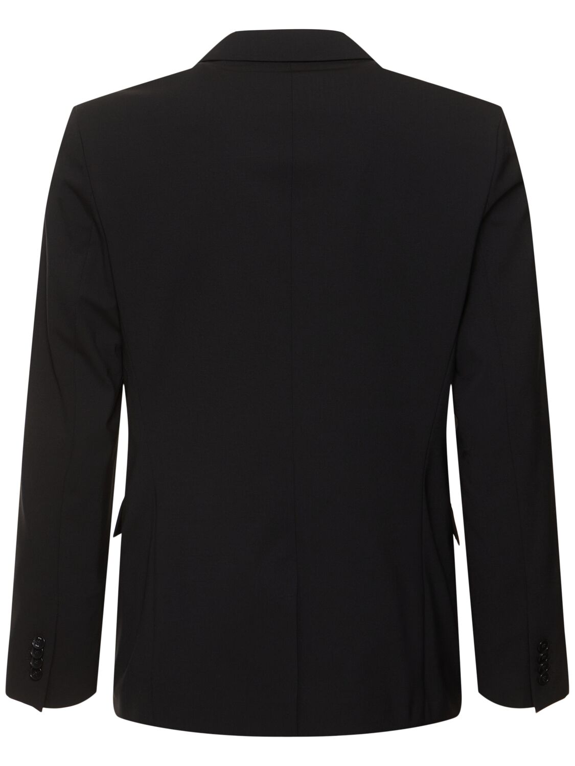 Shop Hugo Boss Houston Single Breast Wool Blend Blazer In Black