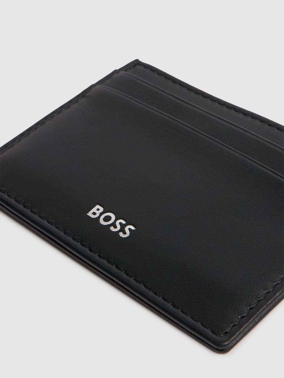 Shop Hugo Boss Randy Card Holder In Black