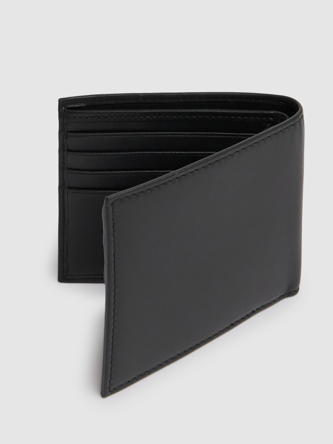 Shop Hugo Boss Randy Leather Wallet In Black