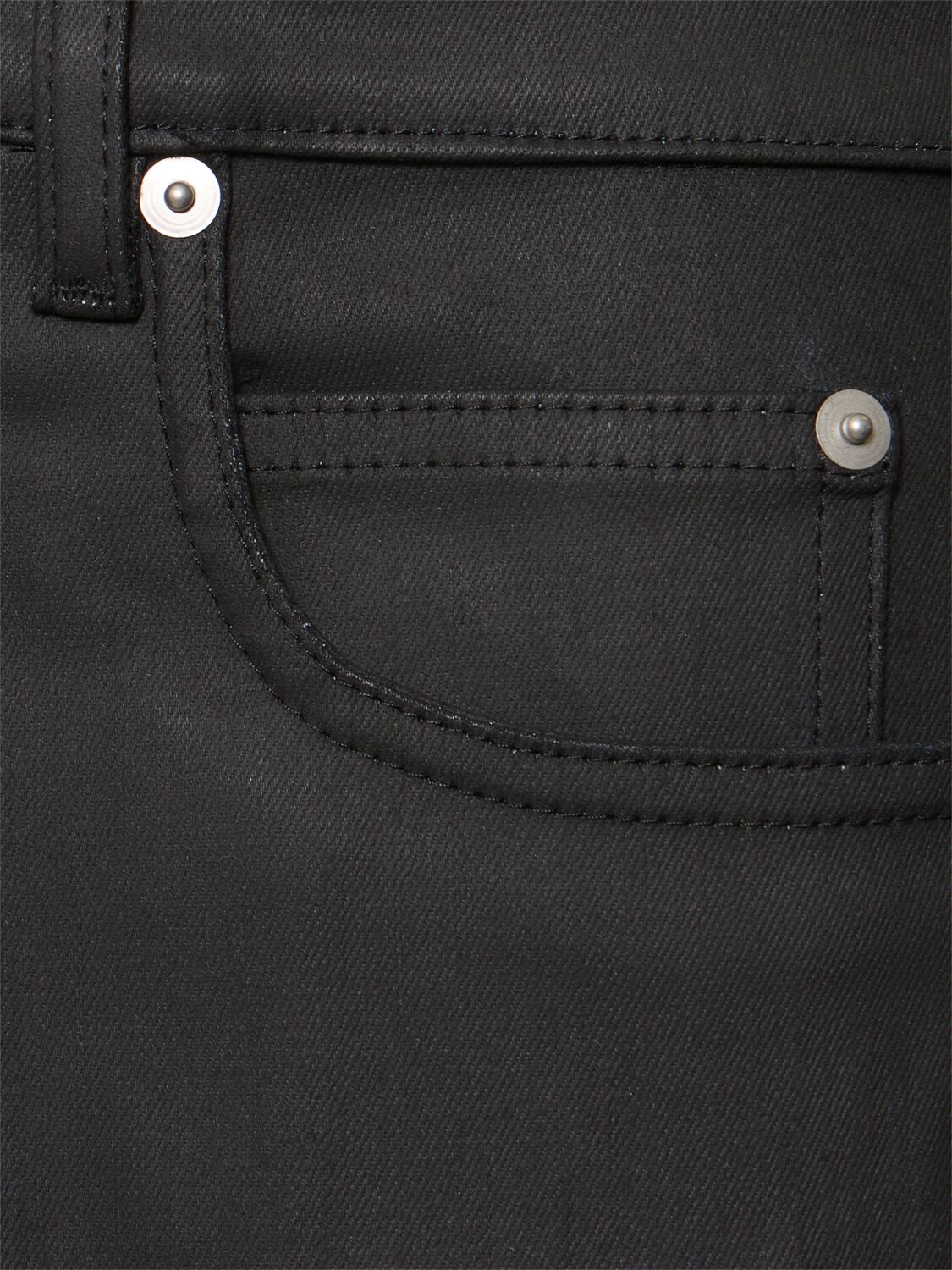 RICK OWENS BOLAN STRETCH DENIM BOOTCUT JEANS 
