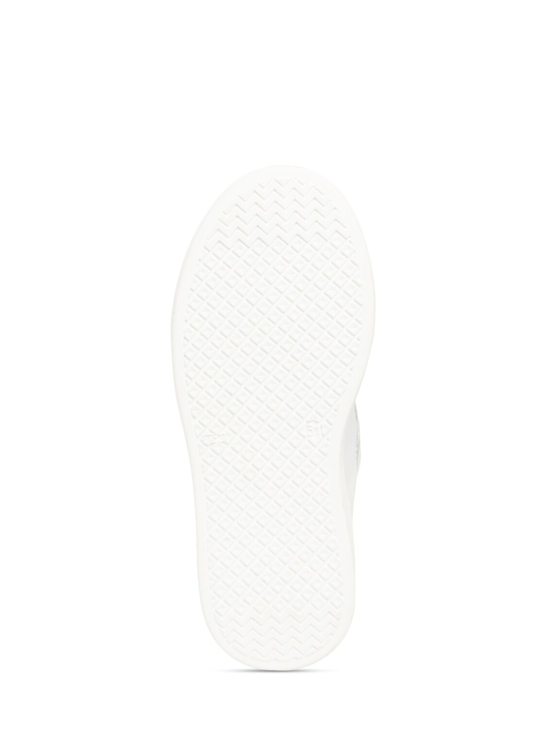 Philippe Model Leather Lace-up Sneakers In White/black