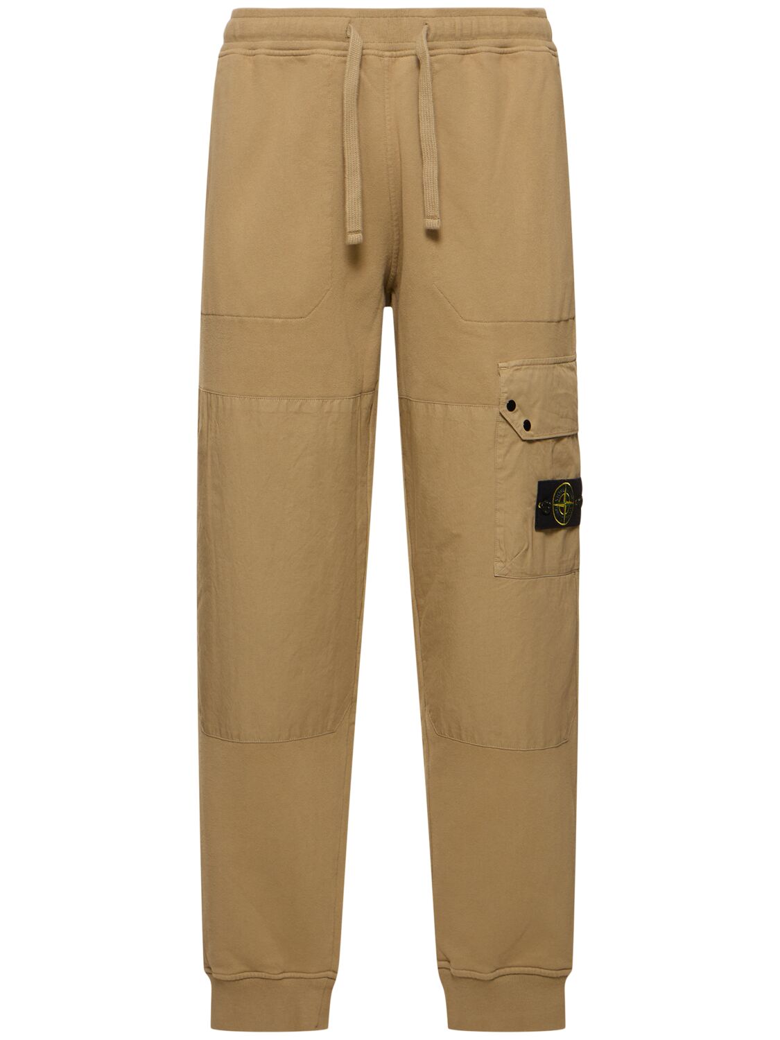 Pantalon De Survêtement En Coton - STONE ISLAND - Modalova