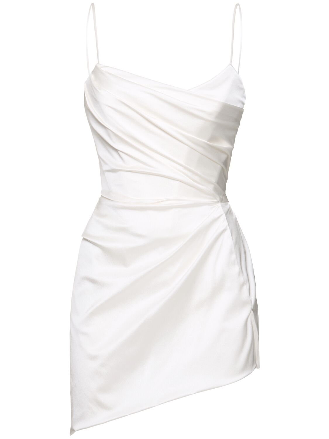 Nova Venus Satin Bridal Mini Dress