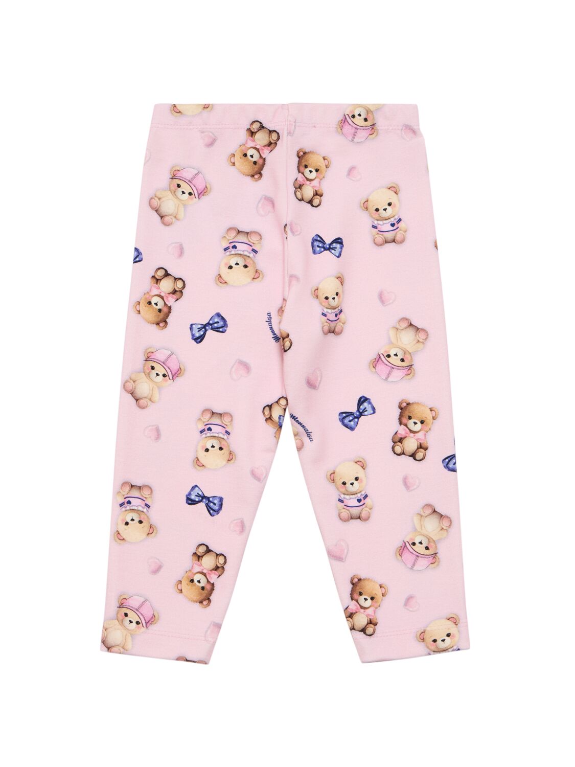 MONNALISA PRINTED JERSEY LEGGINGS 