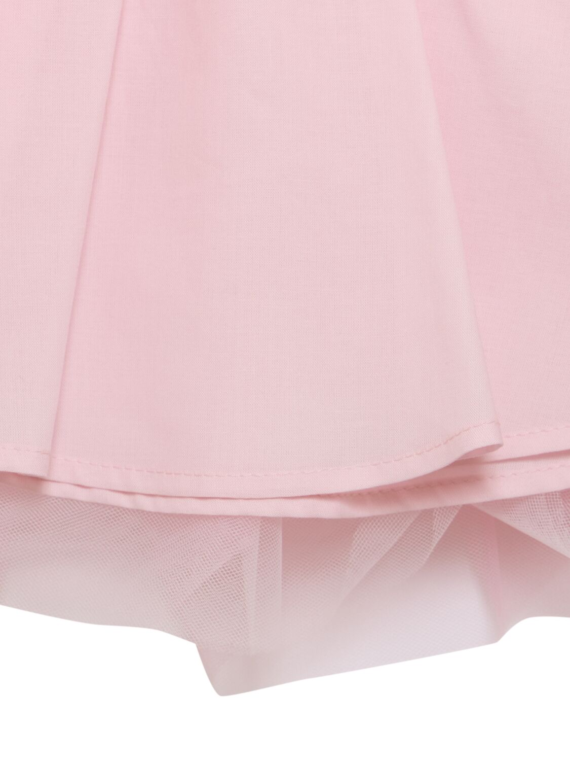 Shop Monnalisa Ruffled Tulle Skirt In Light Pink