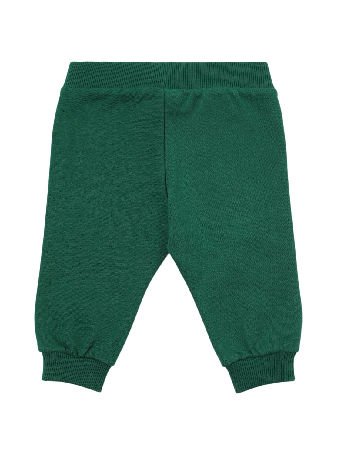 Shop Moschino Cotton Sweatshirt & Sweatpants In Green