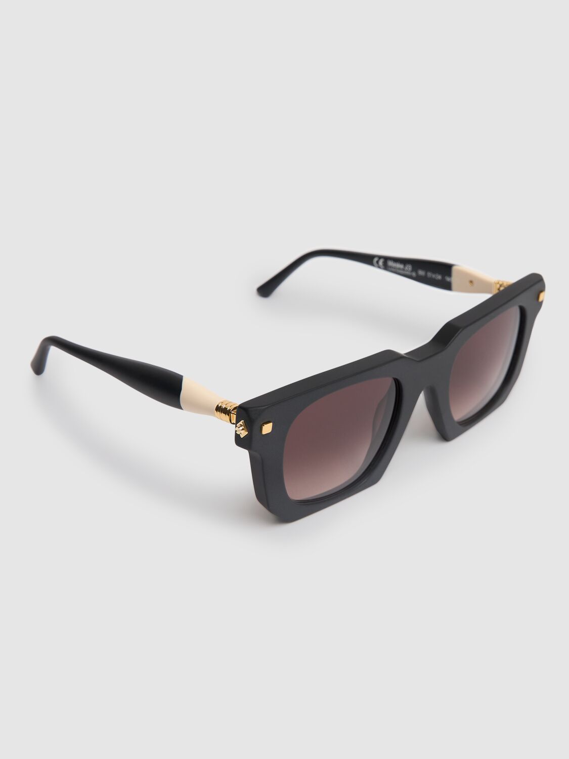 KUBORAUM BERLIN J3 SQUARED ACETATE SUNGLASSES 