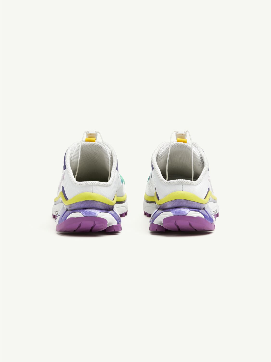 Shop Mm6 Maison Margiela Xt-4 Mule Mm6 Sneakers In White/purple