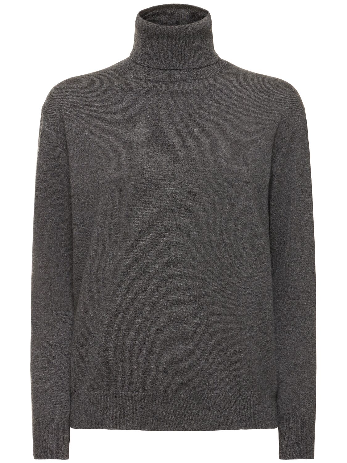 Brunello Cucinelli Cashmere Turtleneck Sweater In Gray