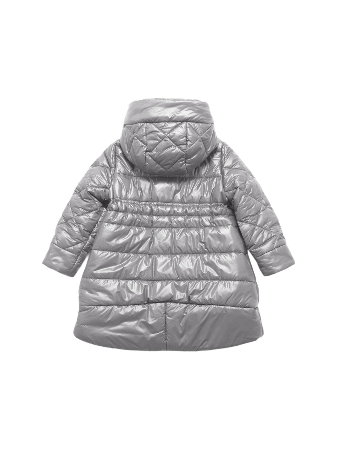 MONNALISA HOODED POLY PUFFER JACKET 