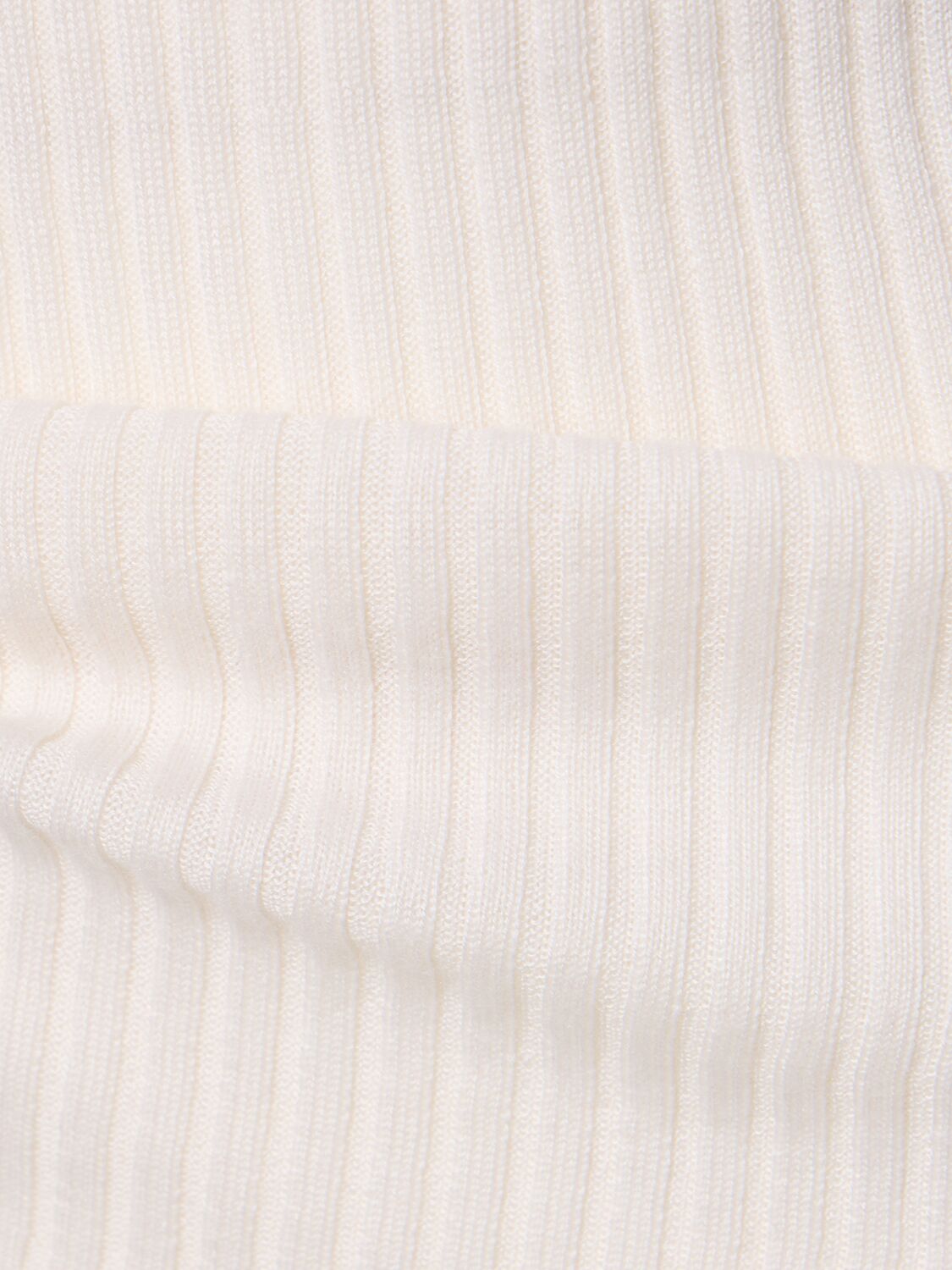 Gabriela Hearst Browning Knit Sweater In Ivory Cashmere Silk In Ivory