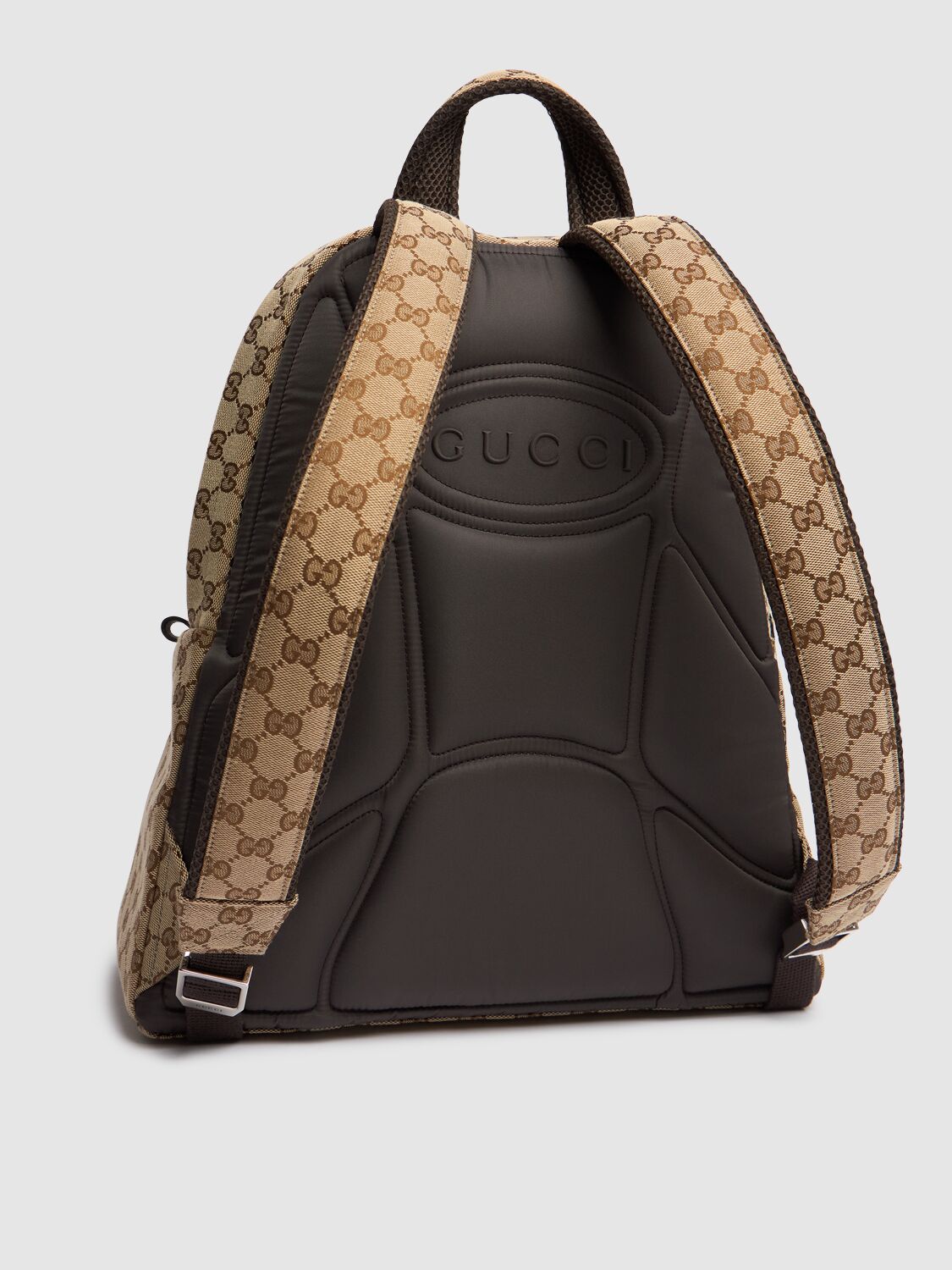 Shop Gucci Neo Original Gg Backpack In Beige