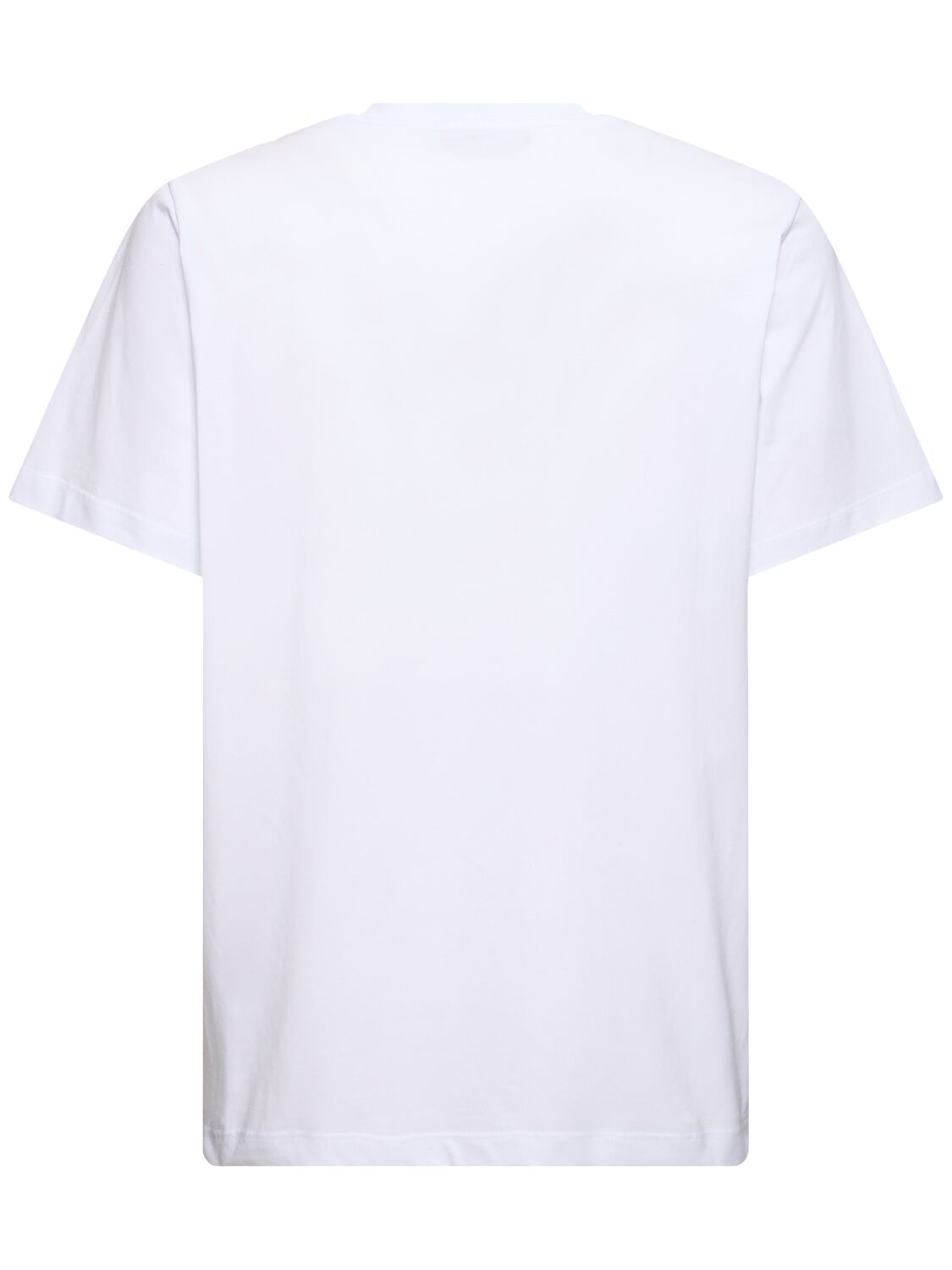 Shop Msgm Regular Fit  T-shirt In 白色