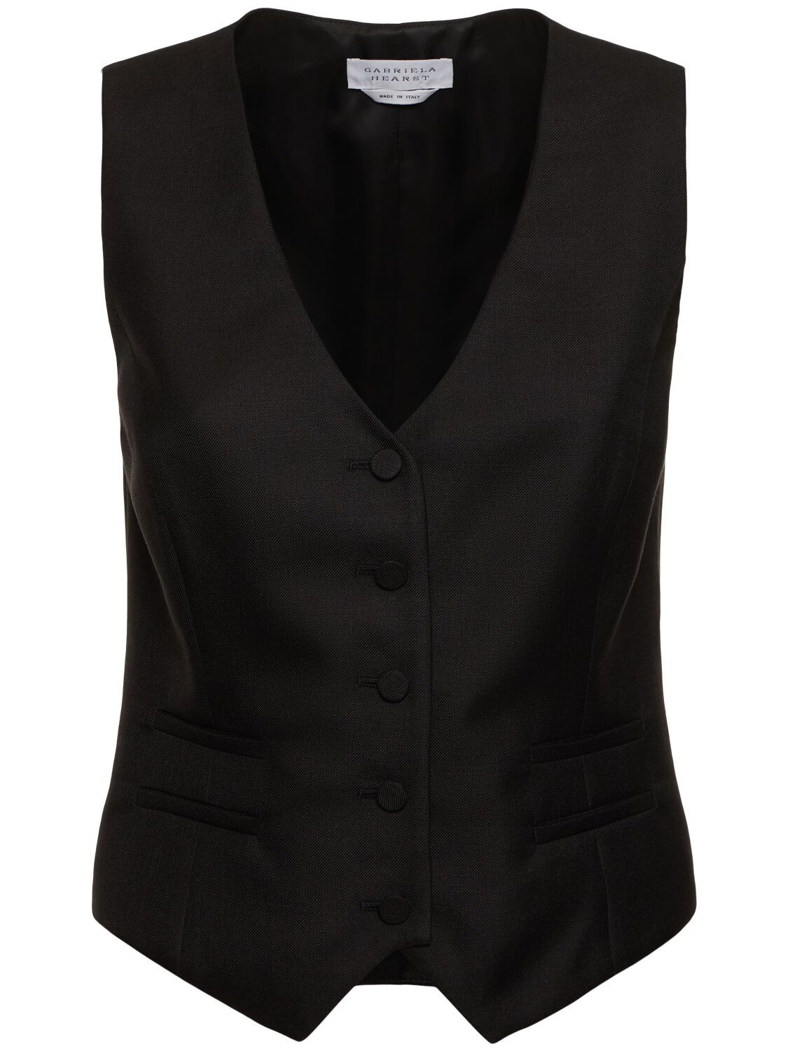 Image of Coleridge Tailored Wool Blend Vest