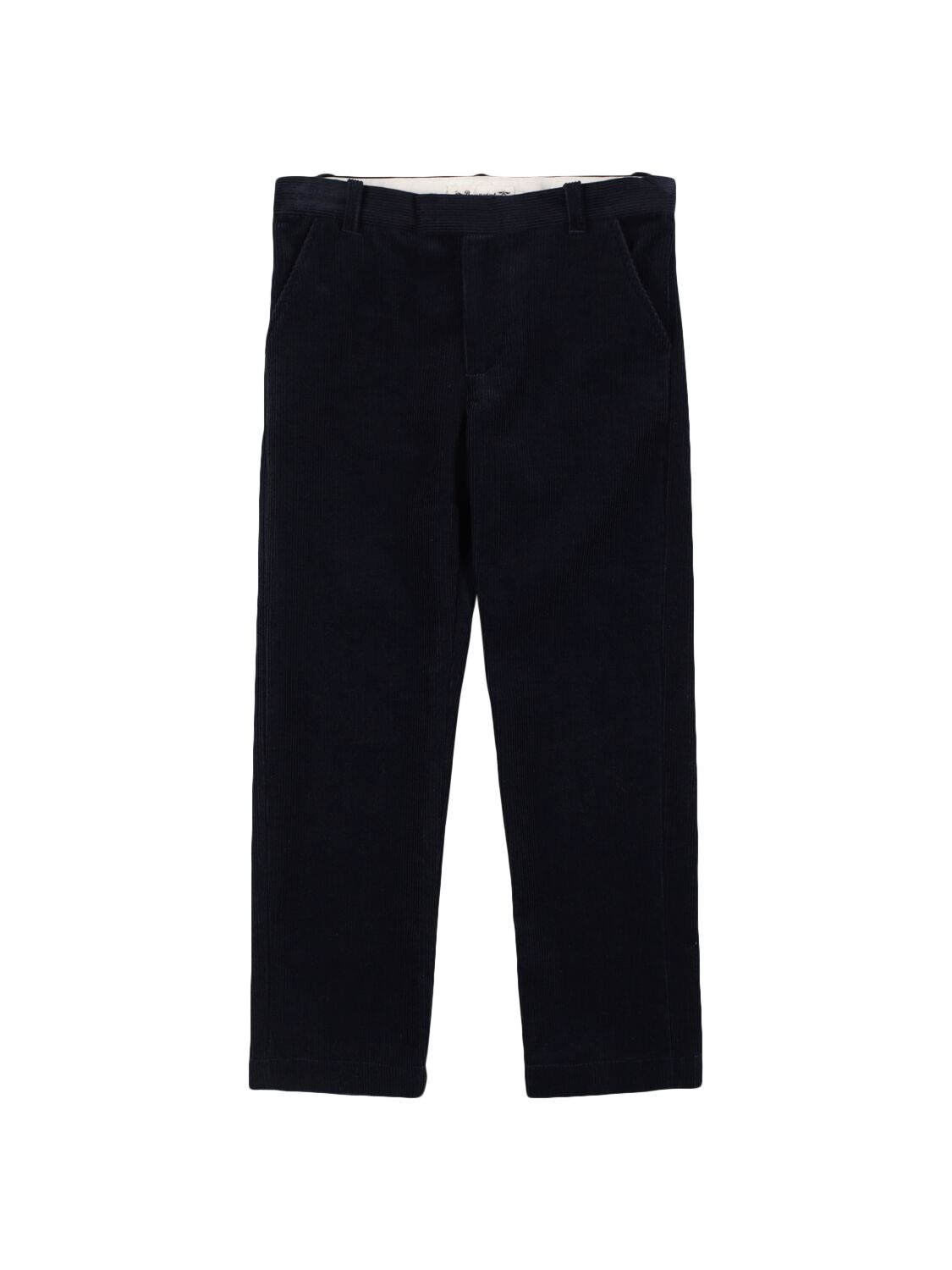 Bonpoint Cotton Gabardine Pants In Dark Blue