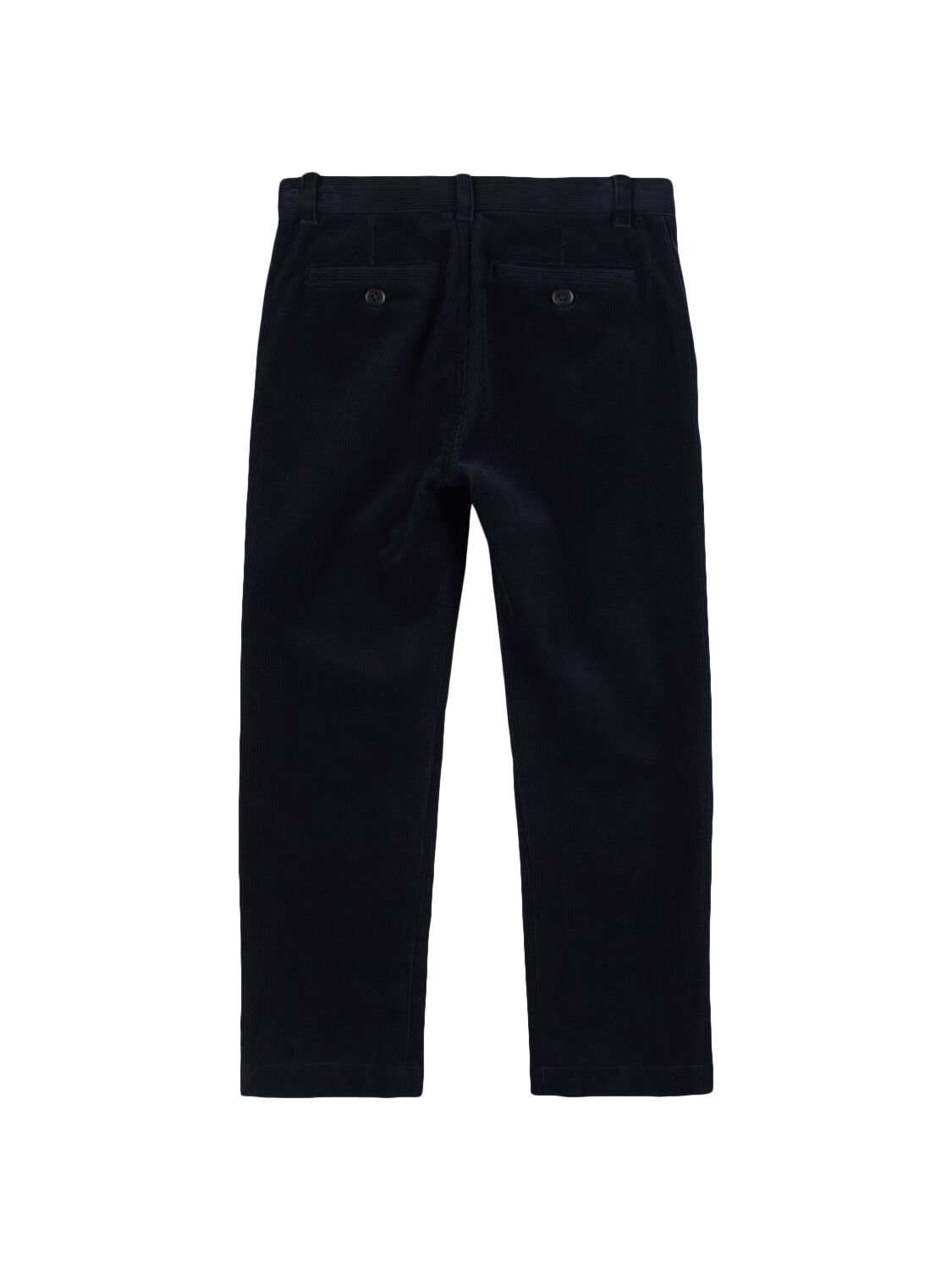 Shop Bonpoint Cotton Gabardine Pants In Dark Blue