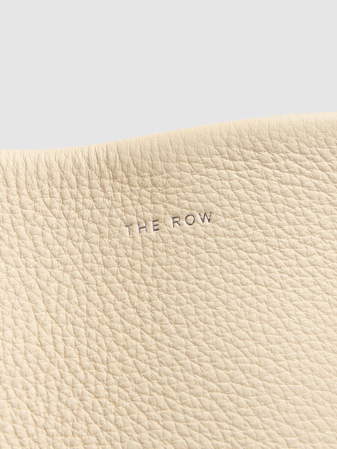 Shop The Row Medium Lux Park Leather Tote Bag In Ivory