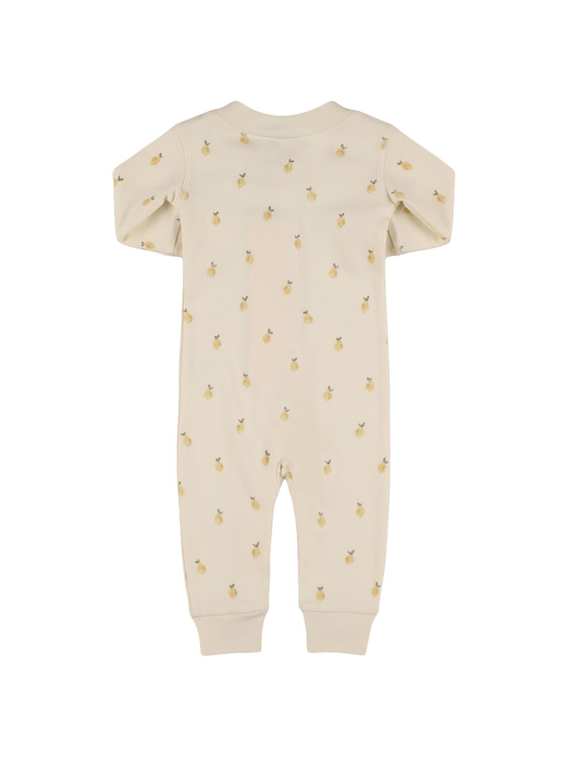 Shop Quincy Mae Printed Organic Cotton Romper In White