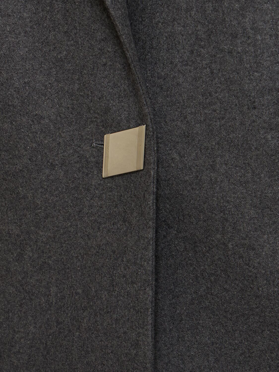 Shop Attico Gabardine Blazer In Grey