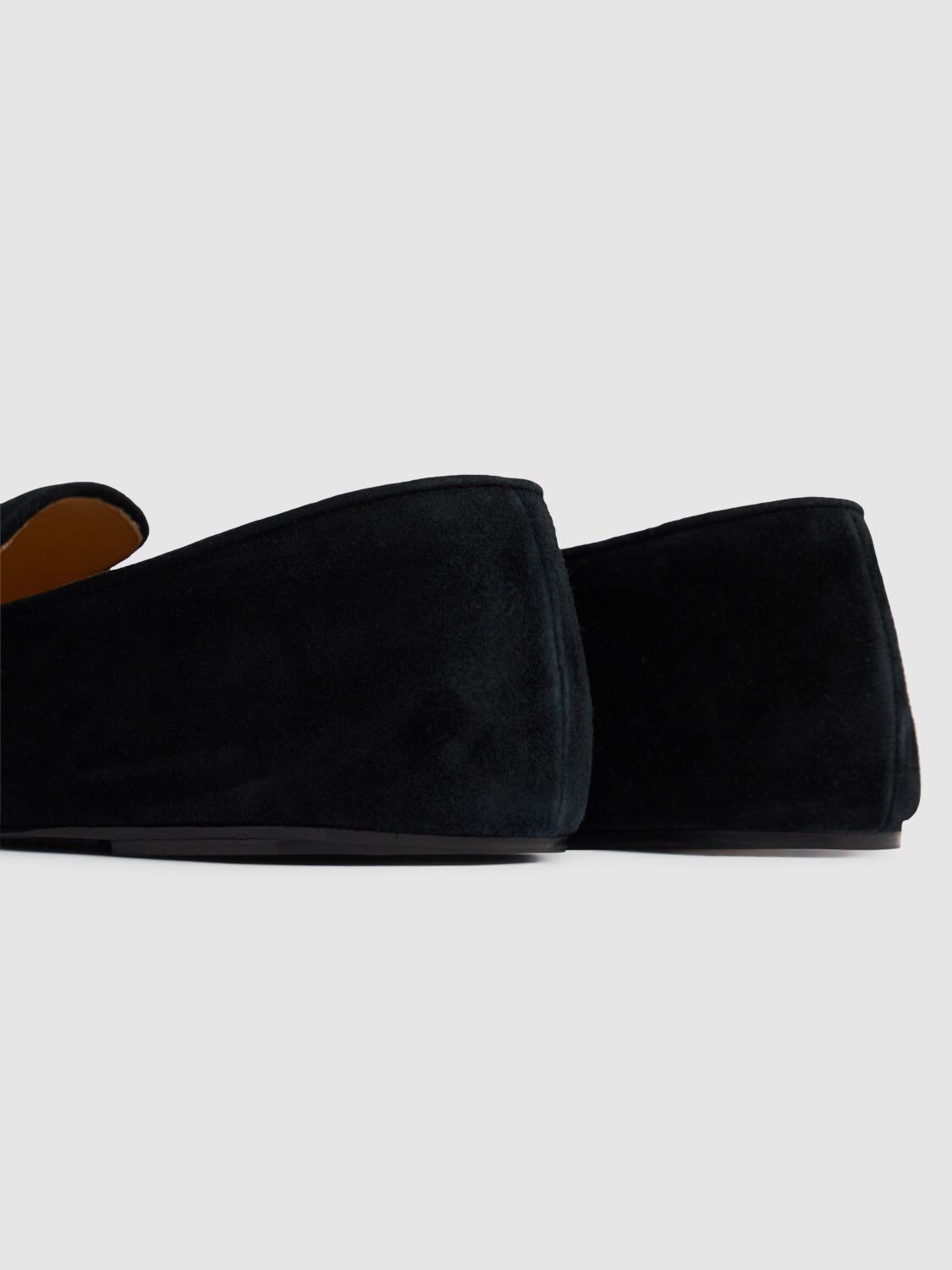 Shop The Row Brent Leather Loafers In Black