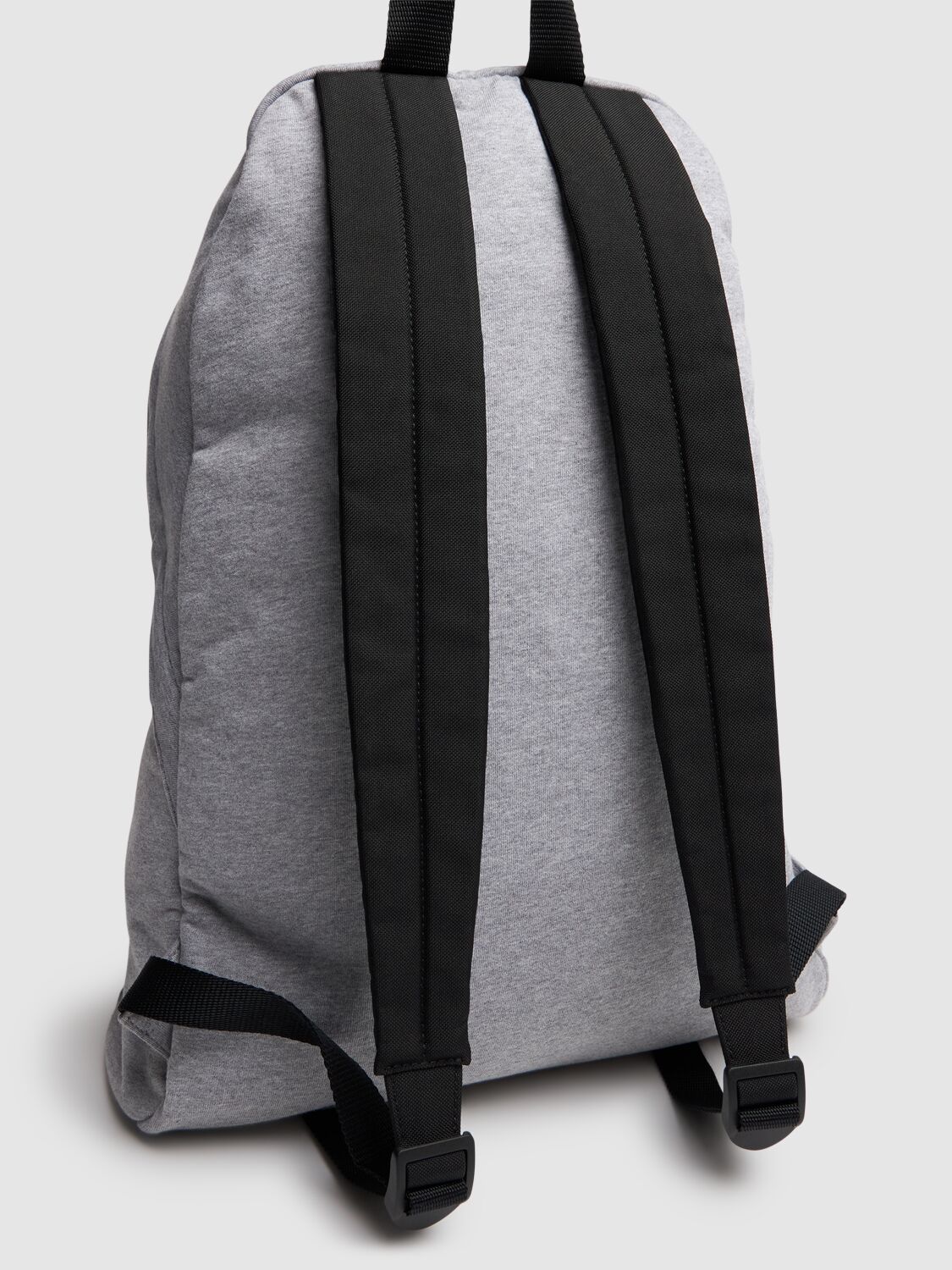 Shop Balenciaga Explorer Cotton Blend Backpack In Heath Grey