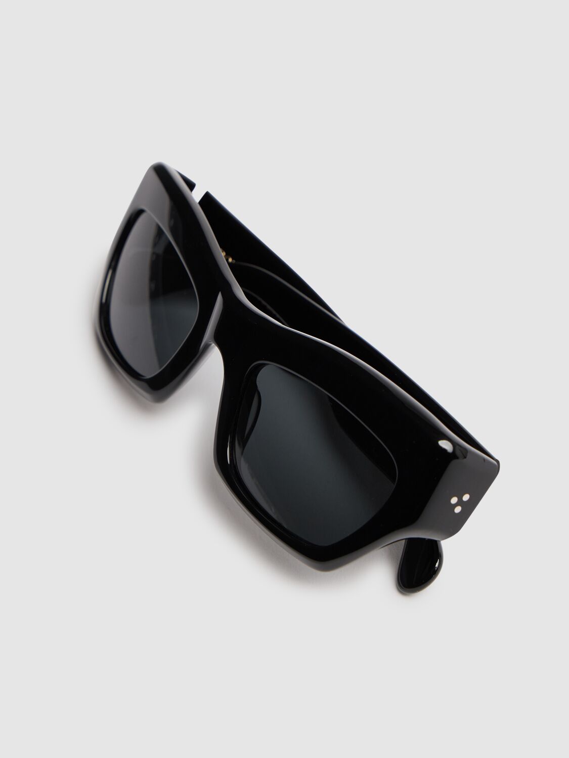 Shop Port Tanger Ayreen Acetate Sunglasses W/ Black Lens