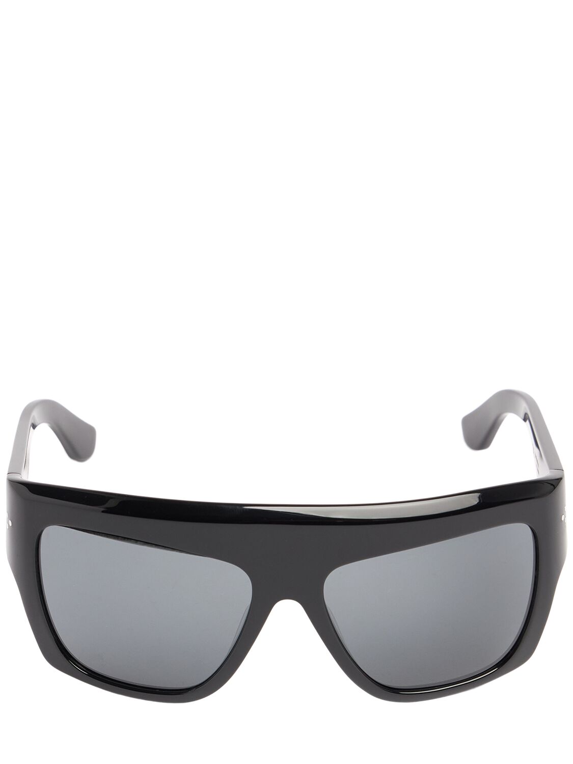 Port Tanger Hal Acetate Sunglasses W/ Black Lens