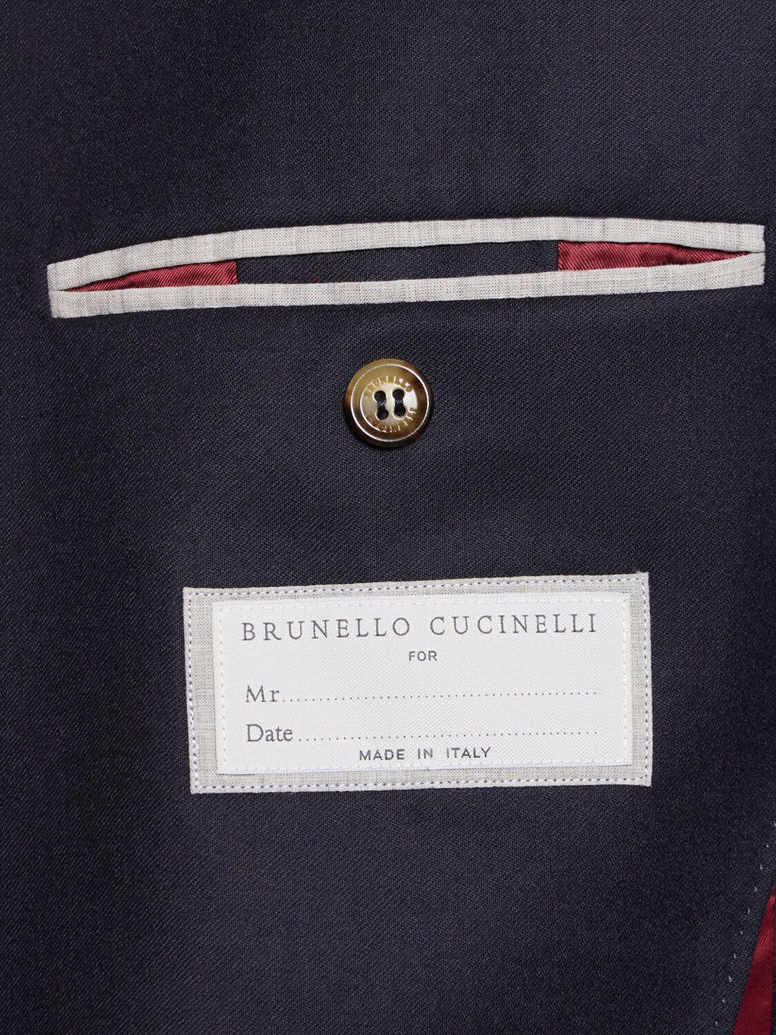 Shop Brunello Cucinelli Wool Flannel Single Breast Suit In Blue Colorato