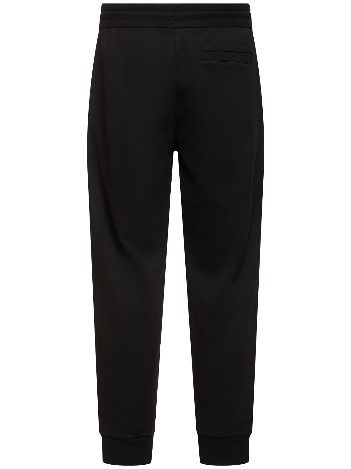 Shop Hugo Boss Locsin Stretch Cotton Sweatpants In Black