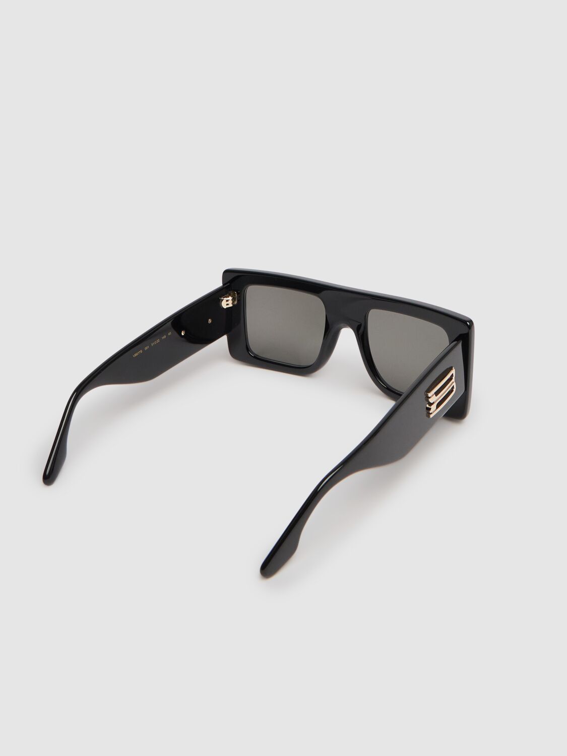 VICTORIA BECKHAM B BUCKLE ACETATE SUNGLASSES 