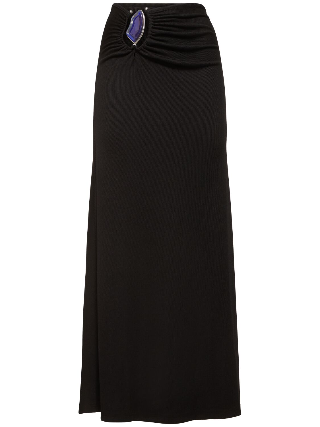 Moodstone Ruched Long Skirt