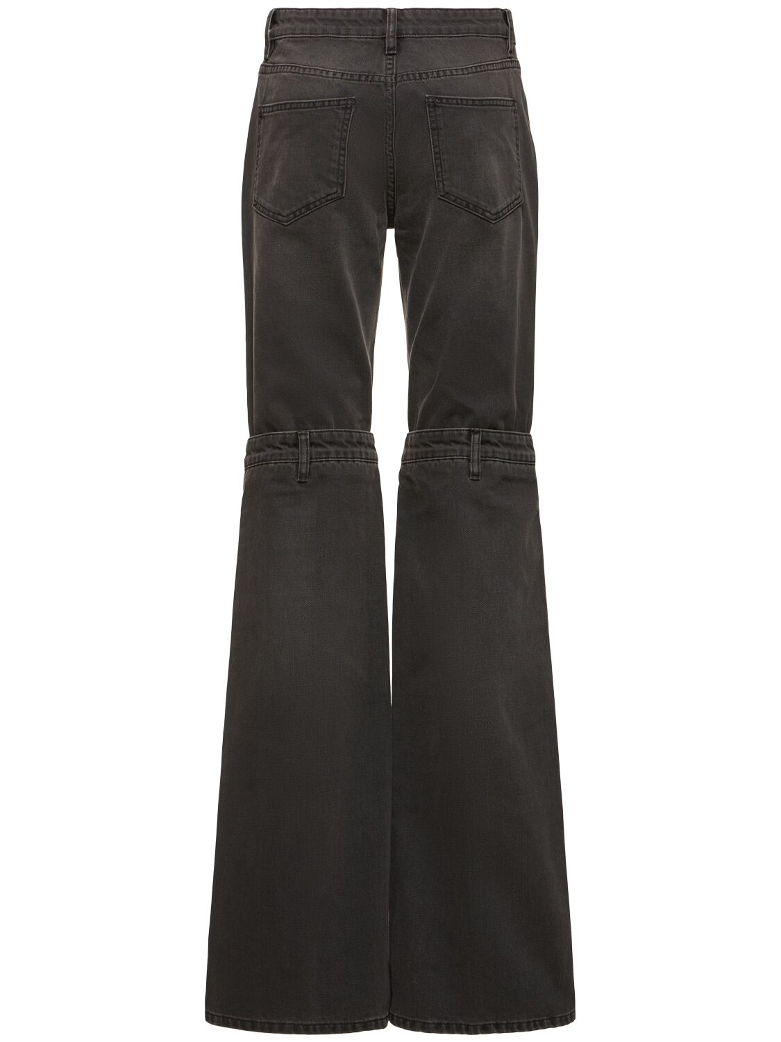 COPERNI OPEN KNEE STRAIGHT LOW RISE JEANS 