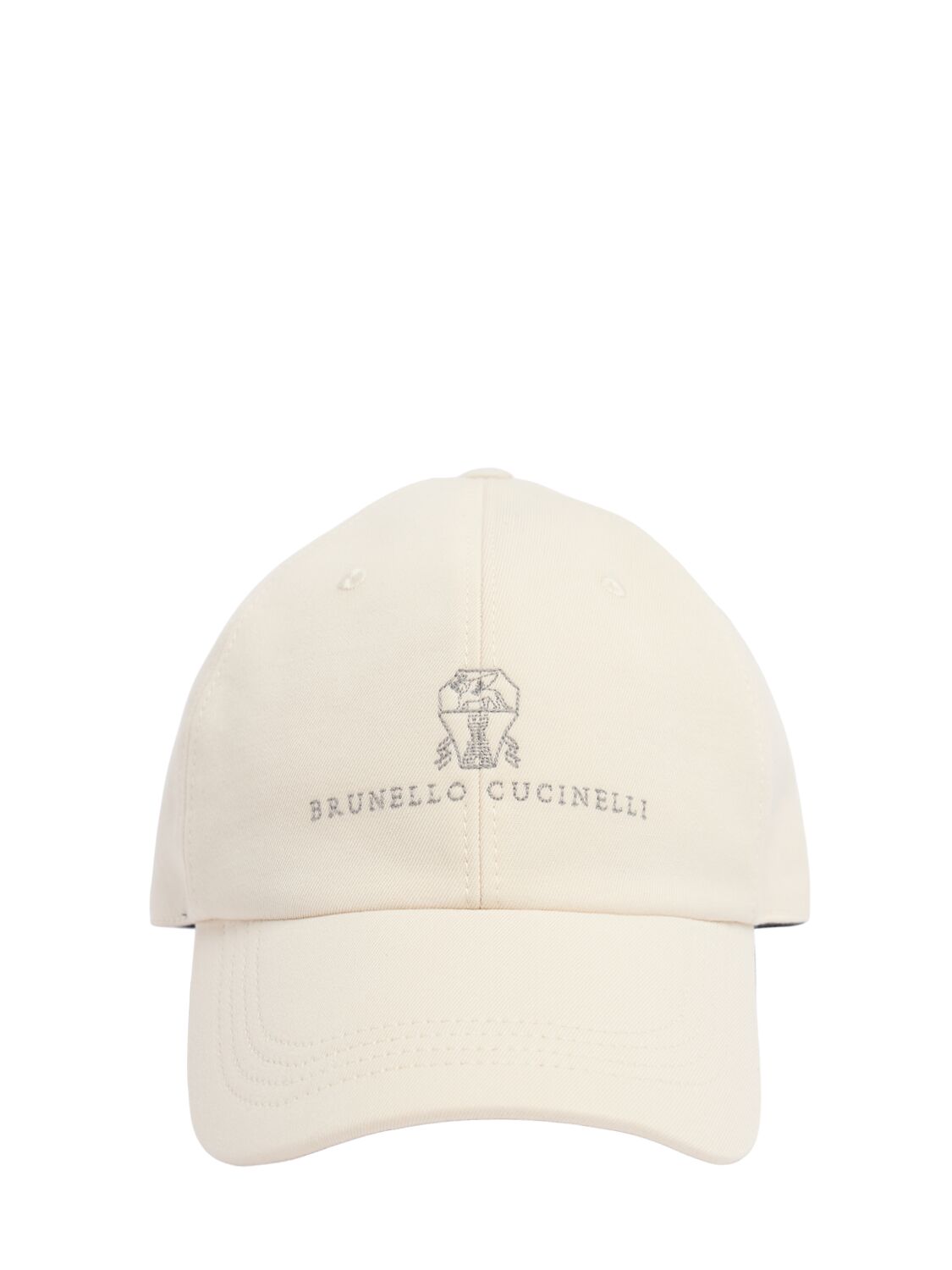 Cotton Gabardine Logo Baseball Hat