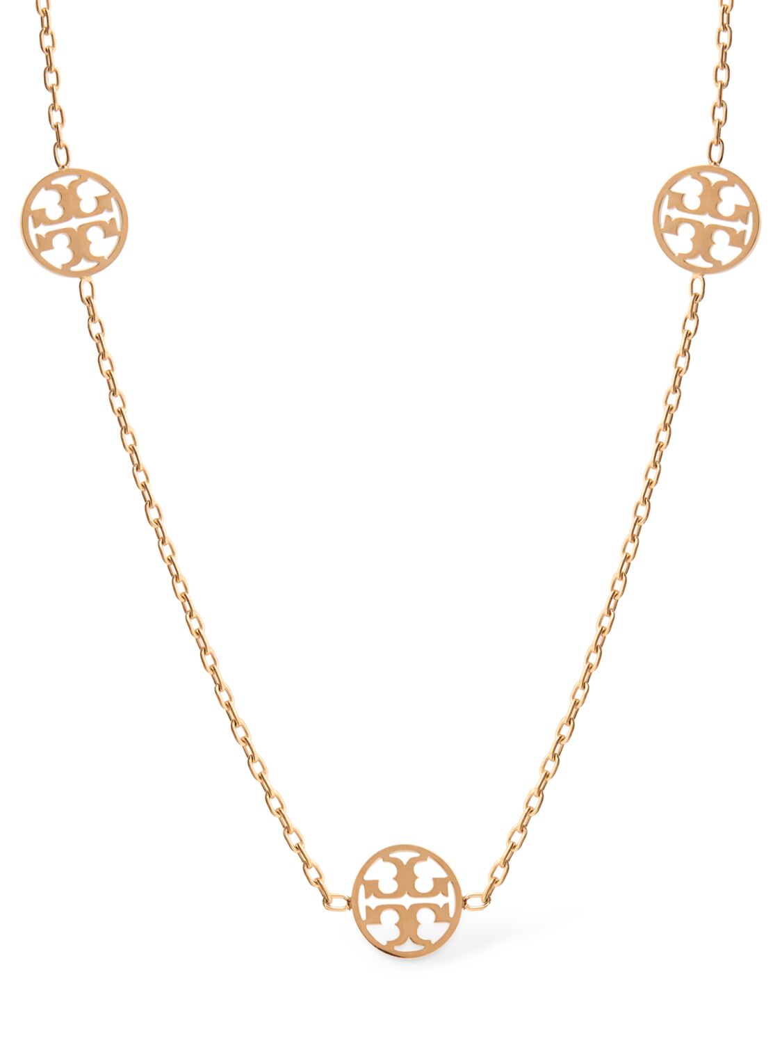 Tory Burch Miller Collar Necklace In Tory Gold