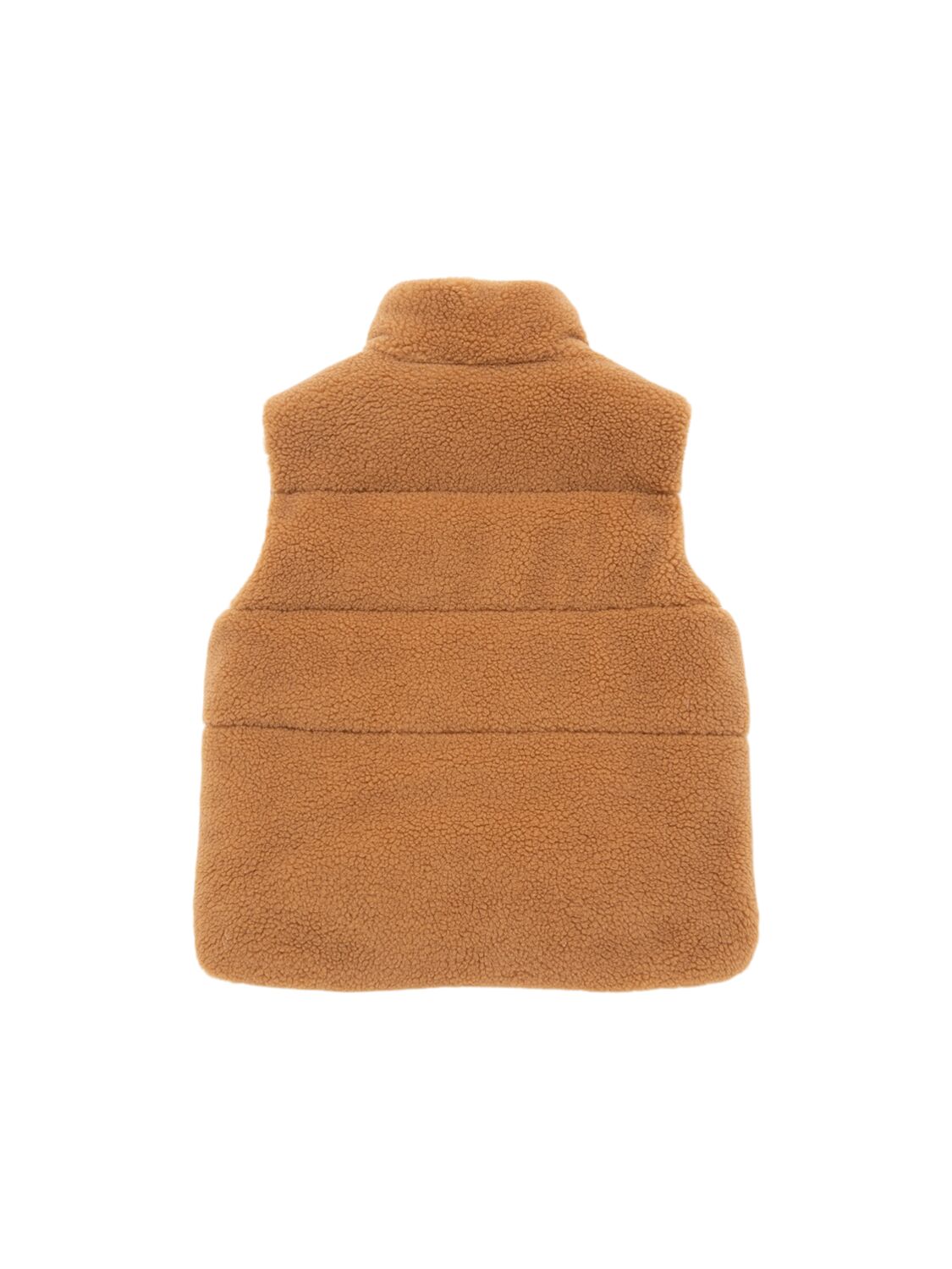 Shop Moncler Colbricon Tech & Wool Down Vest In Beige