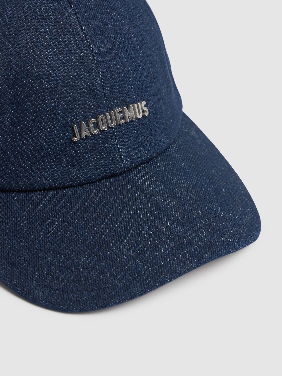 Shop Jacquemus Le Casquettes Gadjo Denim Cap