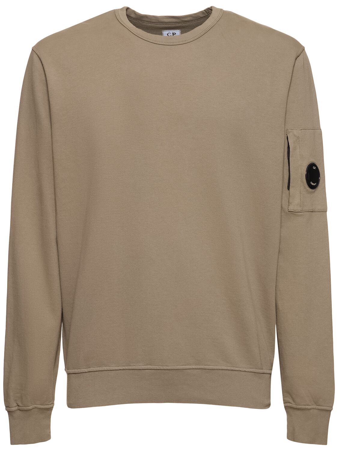 C.P. COMPANY LIGHT FLEECE CREWNECK SWEATSHIRT