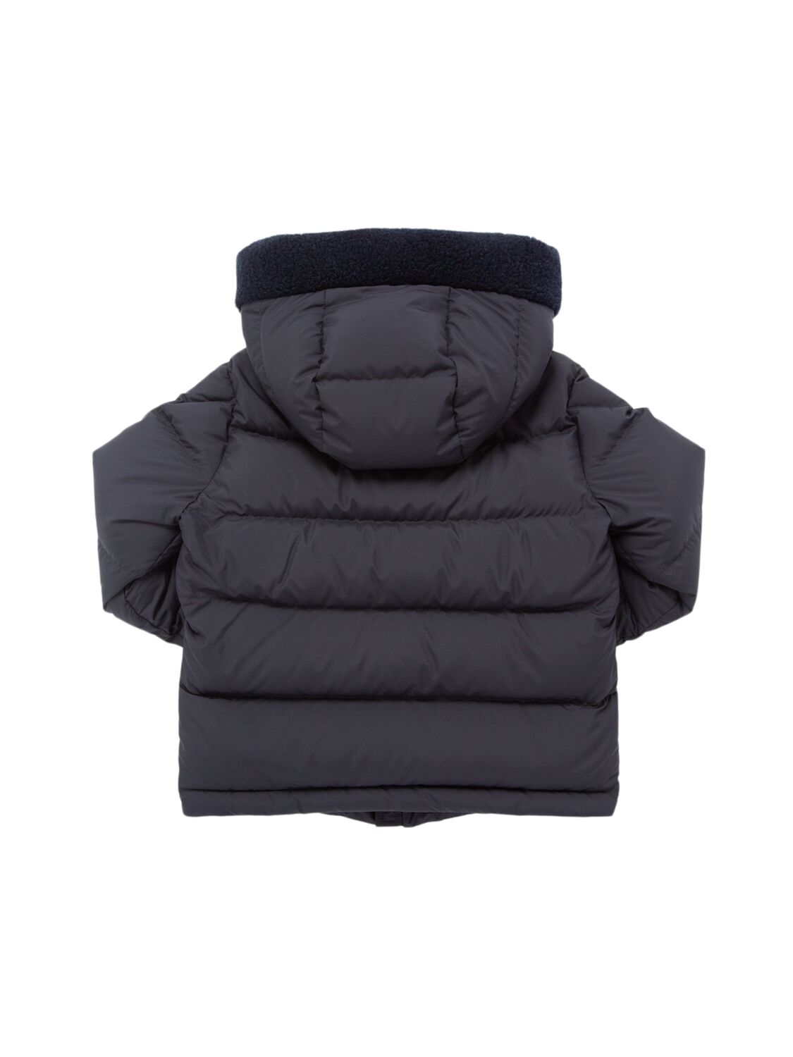 Shop Moncler Abner Tech Down Jacket In Blue