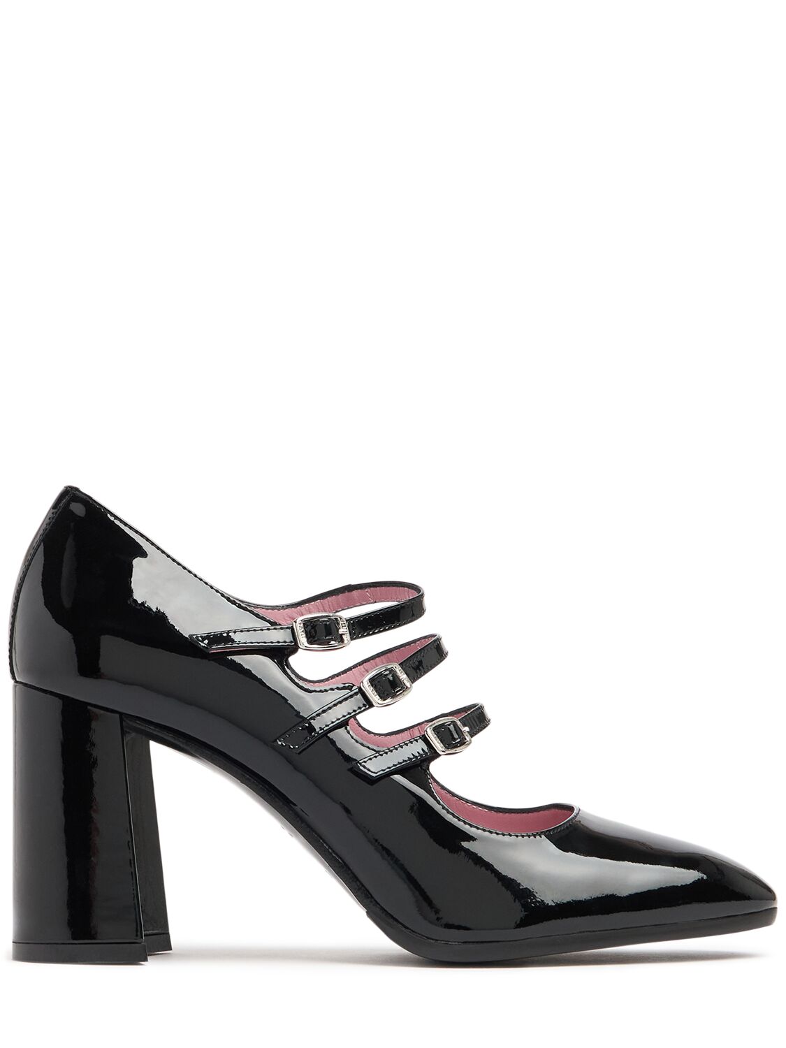 85mm Keel Patent Leather Pumps