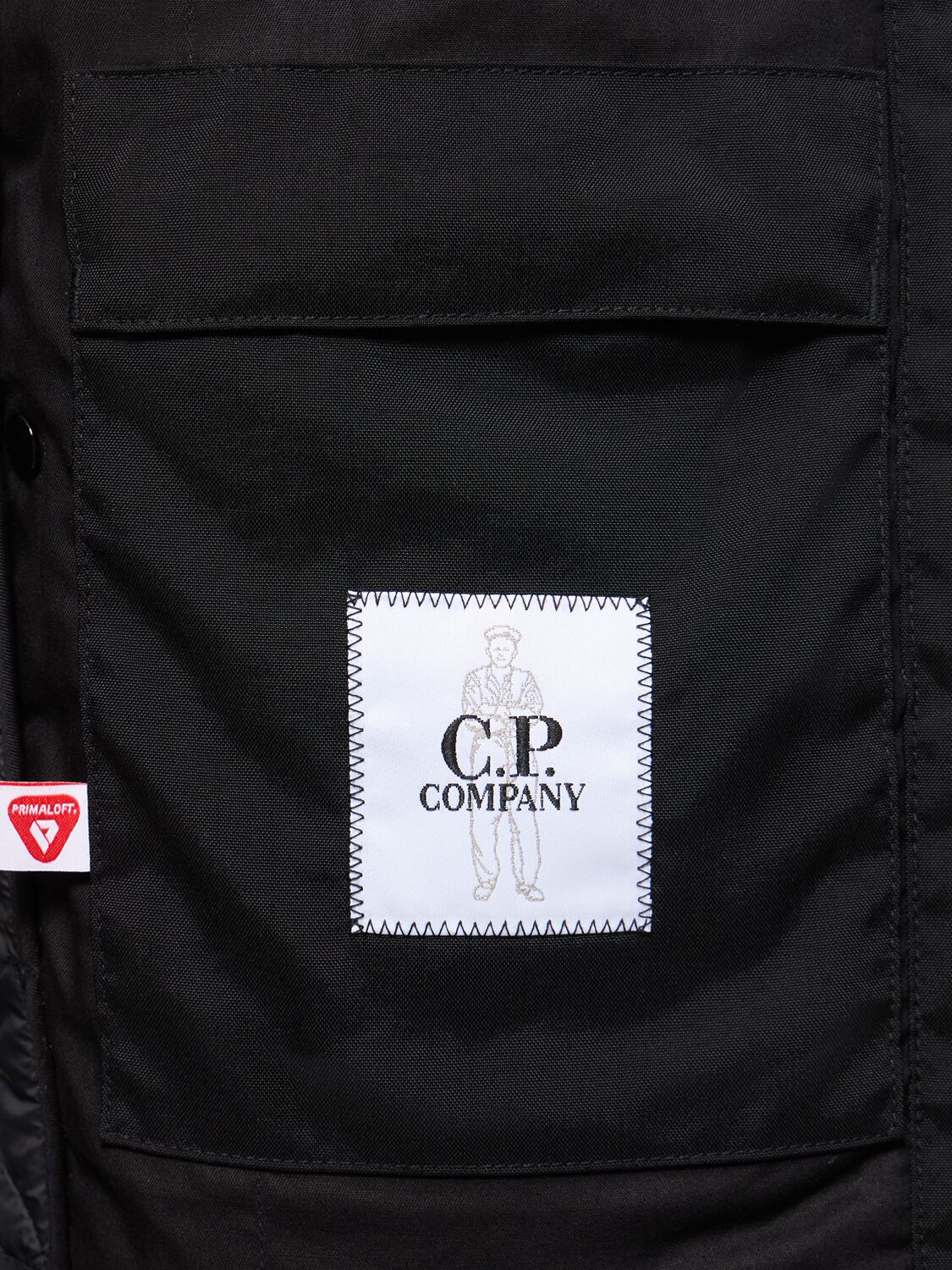 Shop C.p. Company Liner Padded Jacket In 黑色