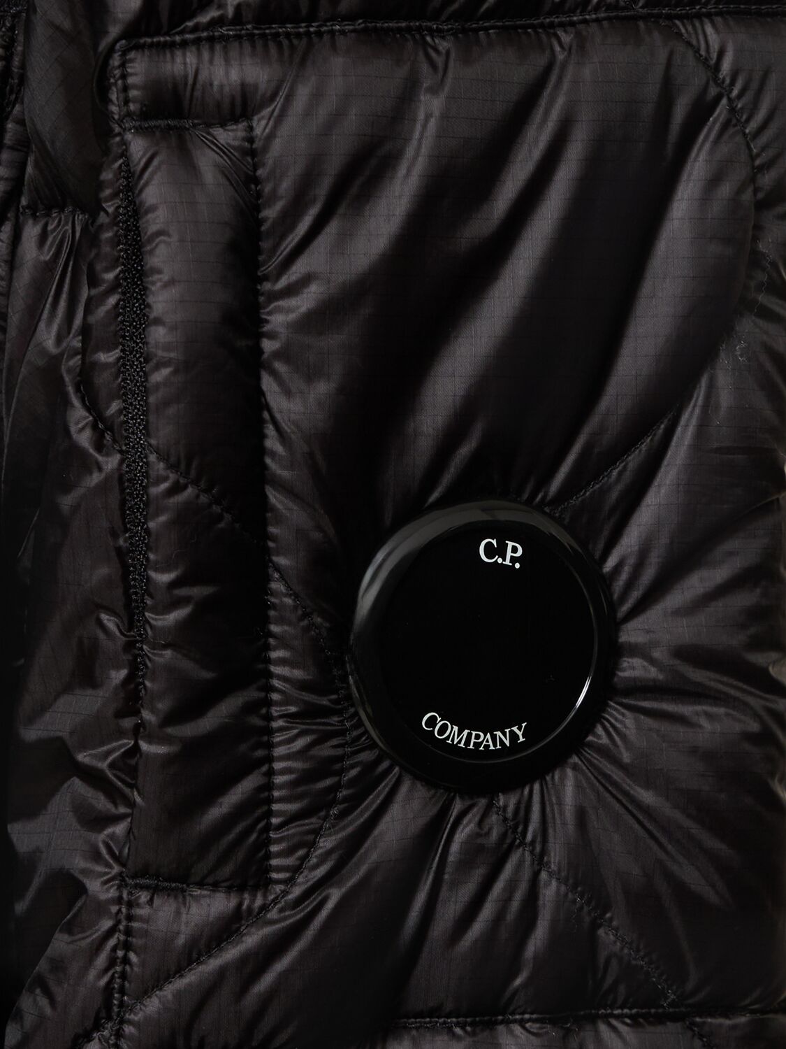 Shop C.p. Company Liner Padded Jacket In 黑色