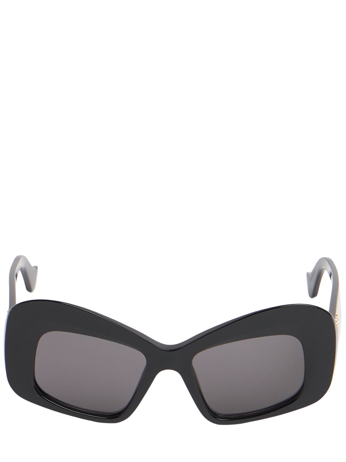 Loewe Black Sculptural Sunglasses