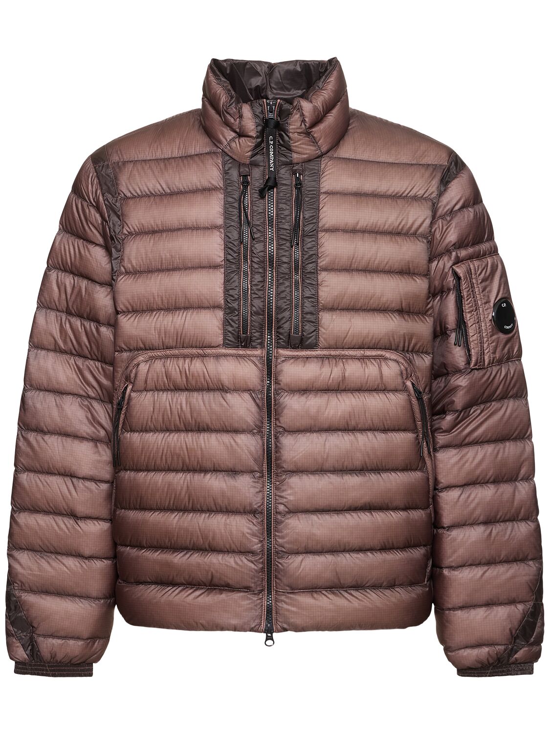 C.p. Company D.d. Shell Lightweight Down Jacket In Purple Dove