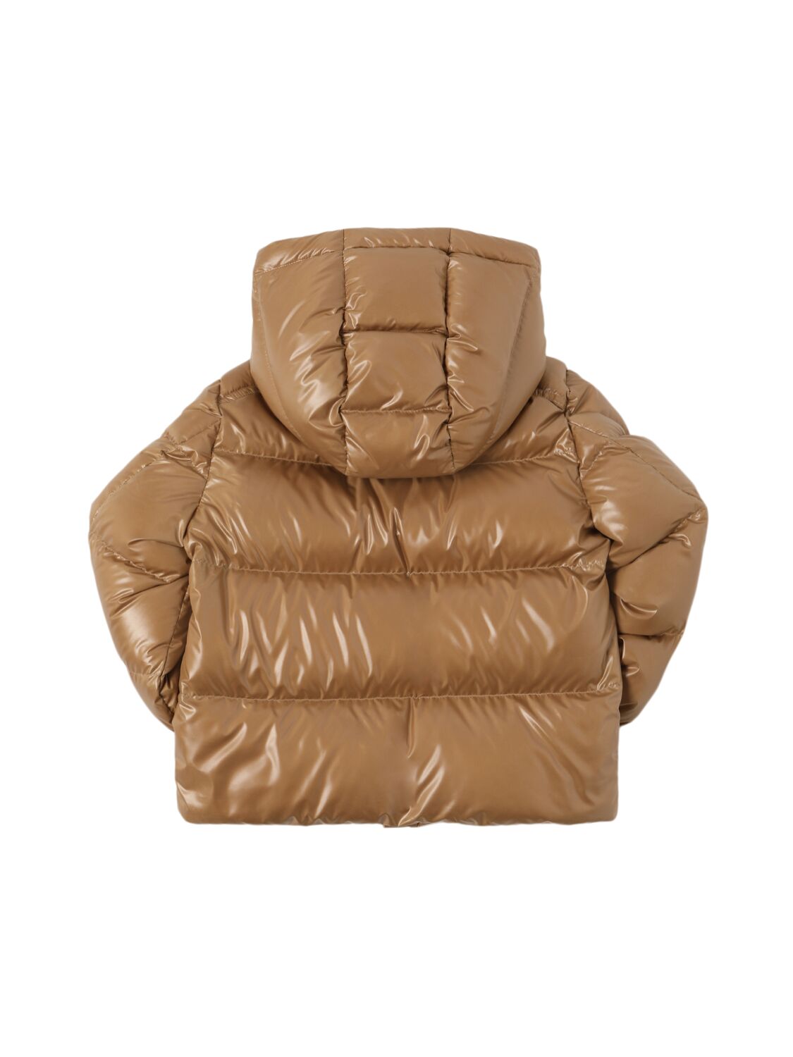 Shop Moncler Yule Tech Down Jacket In Beige