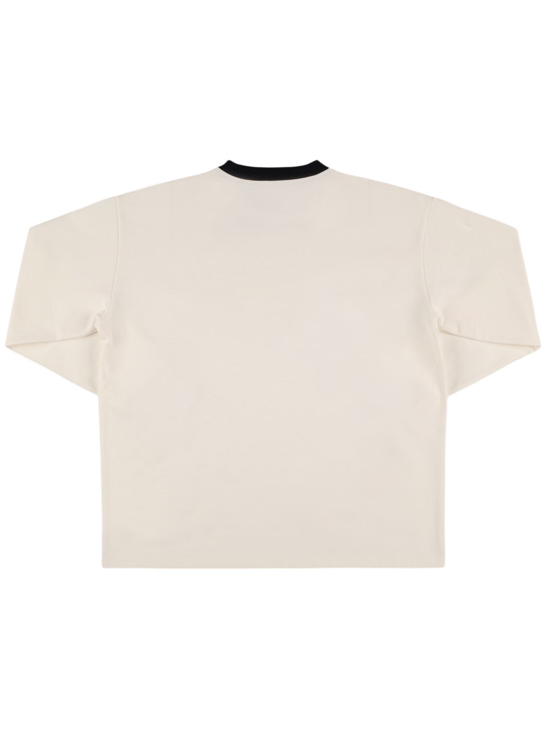 Etro Logo Cotton Crewneck Sweatshirt In White