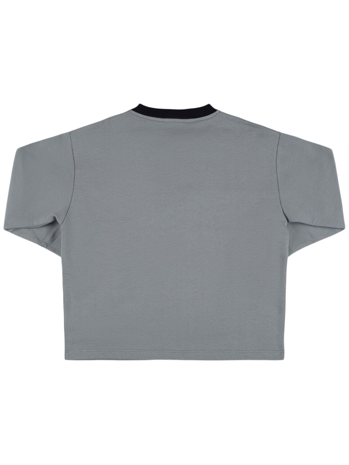 Etro Embroidered Cotton Crewneck Sweatshirt In Light Blue