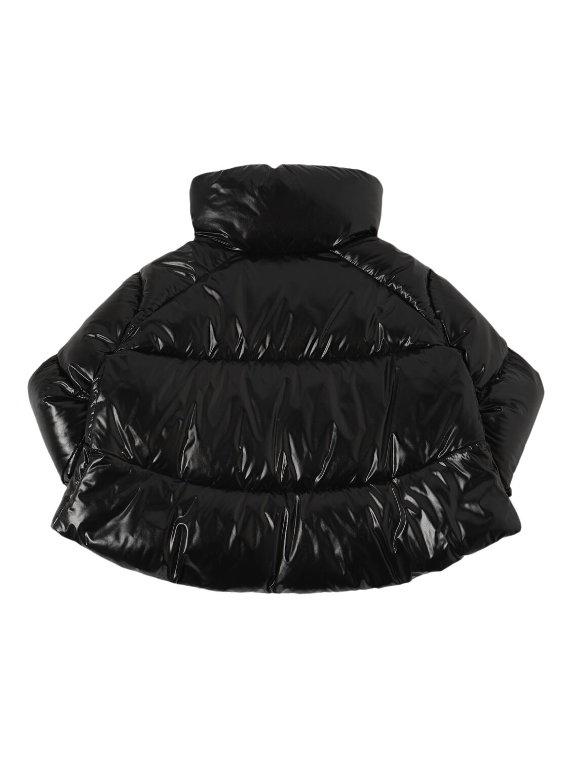 Shop Moncler Breteuil Nylon Down Jacket In Black