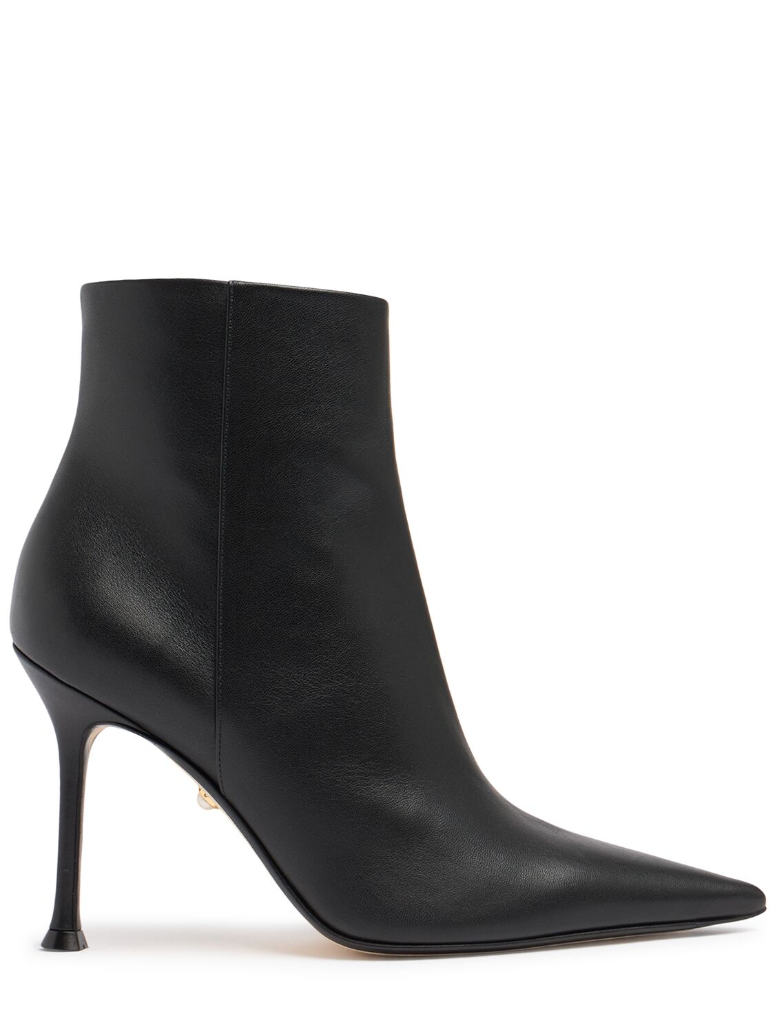 95mm Jude Leather Ankle Boots