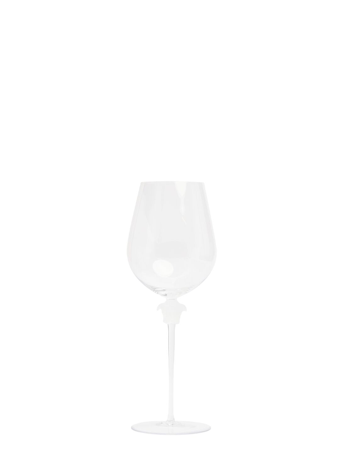 Versace Medusa Lumière Red Wine Glass In Transparent