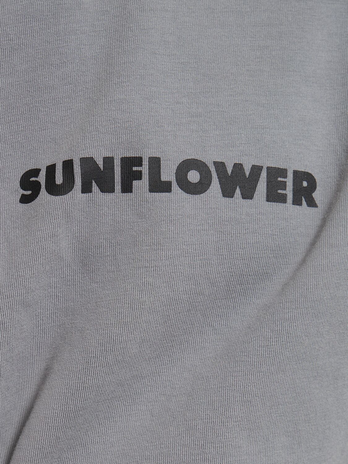 Shop Sunflower Master Logo T-shirt In Grey